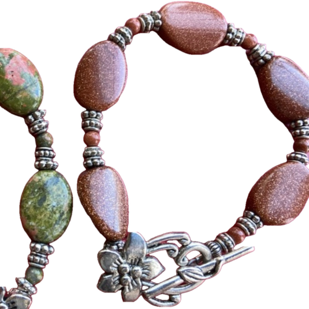 Elegant Brown Beaded Bracelet